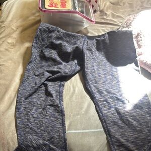 Stylish Black and Gray Leggings